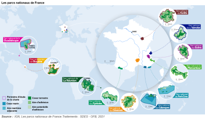 Les parcs nationaux de France, un trésor naturel.